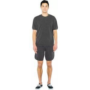 American Apparel Men's French Terry Basketball Short Faded Black, Size S